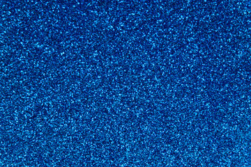 Texture of blue colored foamiran sheet with sparkles