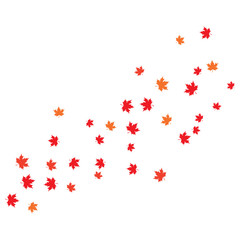 Maple leaf background vector illustration