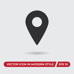 Placeholder vector icon in modern style for web site and mobile app