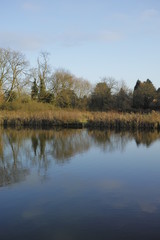 Alongside the River Avon Warwick Warwickshire England UK
