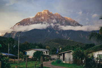 view at the summit from village