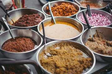 authentic local thai street food