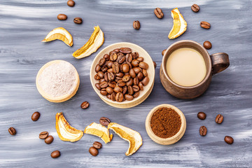 Mushroom Chaga Coffee Superfood Trend.