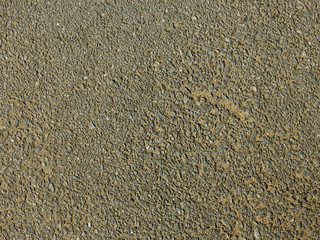 asphalt road with sand texture
