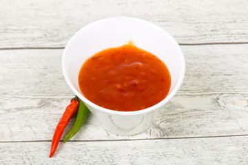 Sweet and spicy chilli sauce