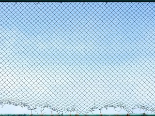 damage wire mesh