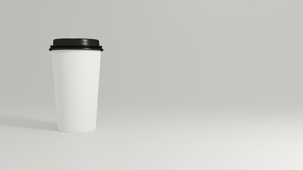 Coffee Cup - 3D Rendering