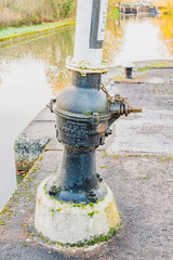 hatton locks grand union canal warwickshire england uk