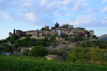 Fototapeta na wymiar Montefioralle in Chianti