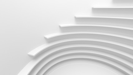 Obraz premium Abstract Technology Background. Minimal Architecture Design