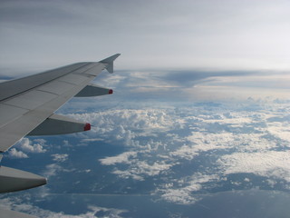 Fototapeta premium Vista desde el Cielo
