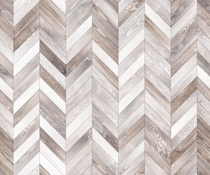 Chevron natural parquet seamless floor texture