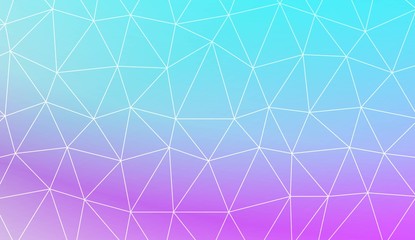 Template background with curved line. Polygonal pattern with triangles style. Decorative design for your idea. Vector illustration. Creative gradient color.