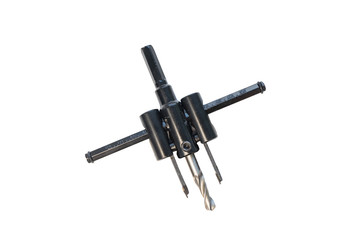 circular adjustable drill bit. drill for large round holes