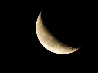 Naklejka premium moon in the sky