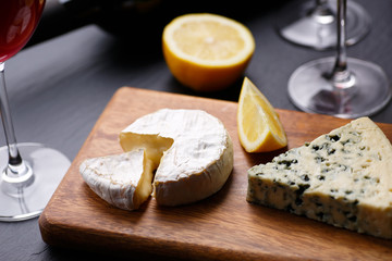 ワインとチーズ