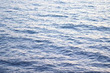 background of blue ocean waves