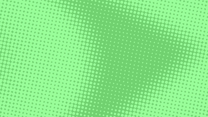 Light green retro comic pop art background with dots, cartoon halftone background vector illustration eps10