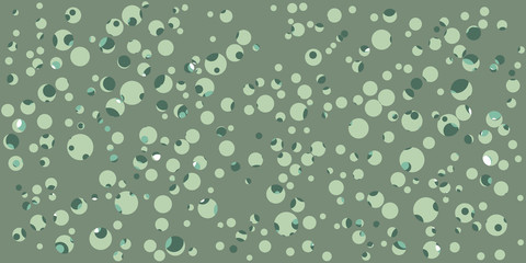 Abstract Generative Art color distributed circles holes background illustration