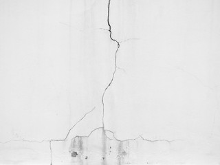 crack white wall background