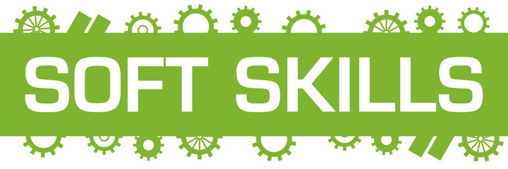 Soft Skills Green Gears Top Bottom Horizontal 