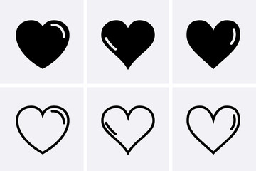 Heart Icons - 281624820