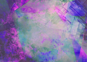 Purple blue abstract