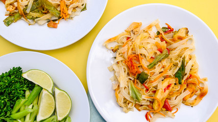 Asian Style Chicken Pad Thai Meal