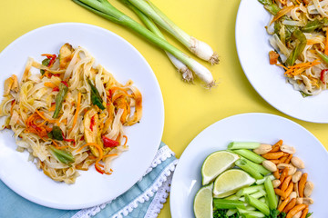 Asian Style Chicken Pad Thai Meal