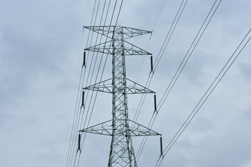 high voltage pole, high voltage pole from Thailand country