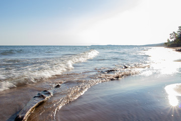 Michigan Upper Peninsula Beach Great Sand Bay 6