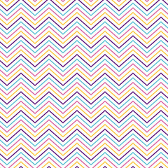 Pink seamless pattern with chevron design