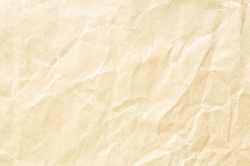 Fototapeta premium brown crumpled paper background texture