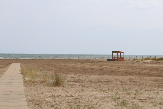 Dunas en las playas de Riumar, en el Delto del Ebro