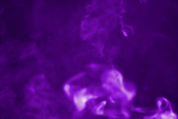 Fototapeta na wymiar Purple smoke