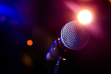 Microphone on Stage 2