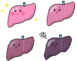 肝臓のキャラクター