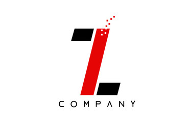 alphabet letter Z logo company icon design