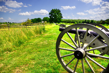 Gettysburg old cannons