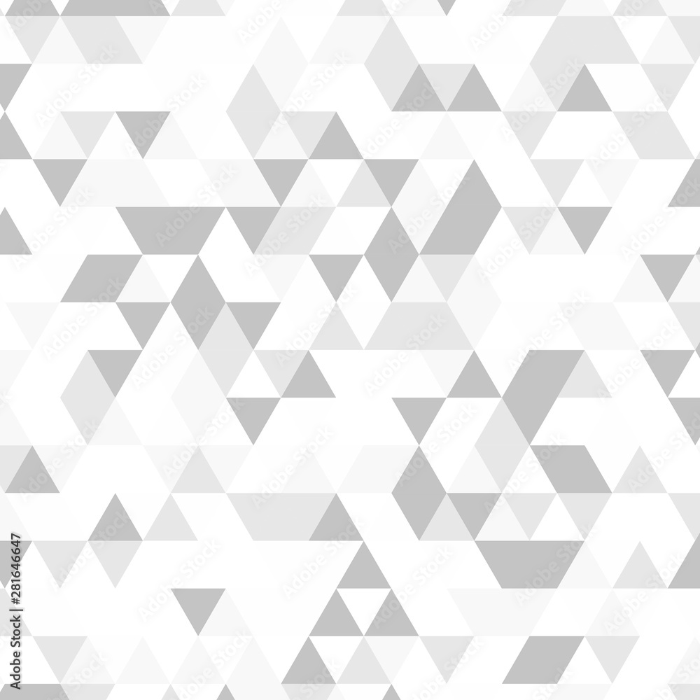 Wall mural abstract polygon pattern design vector