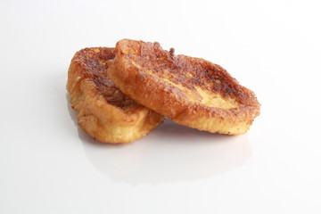 The torrijas are a typical Spanish dessert that is eaten for Easter, are made with milk and bread