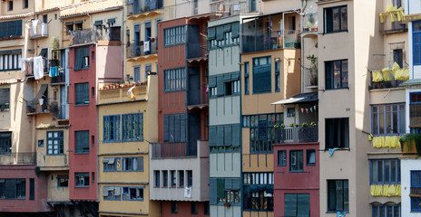 ancient buildings of girona