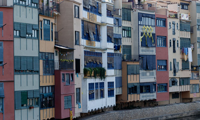 ancient buildings of girona