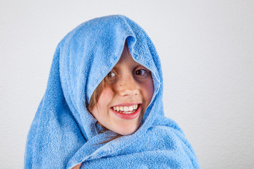 portrait of cute young teenage girl