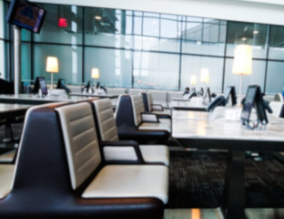 interior of an airport