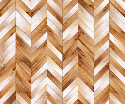 Chevron natural parquet seamless floor texture