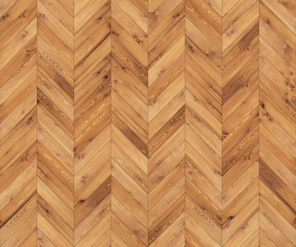Chevron natural parquet seamless floor texture