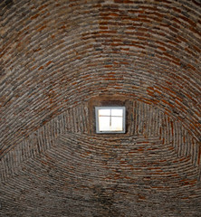 Window in Curved Tile 