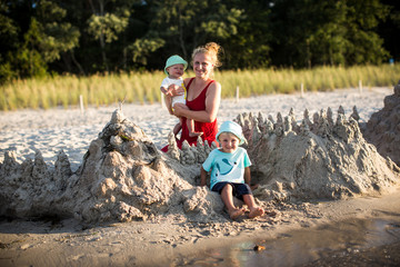 am Strand