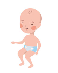 Isolated baby boy design vector illustration